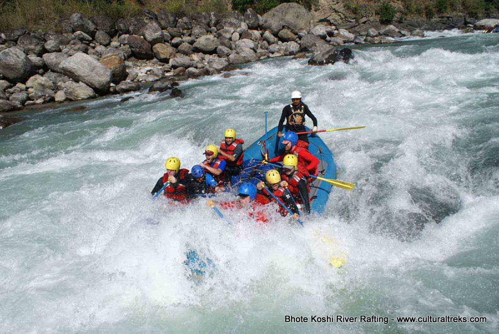 Bhote Koshi River Rafting