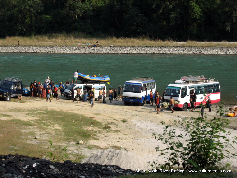 Bhote Koshi River Rafting
