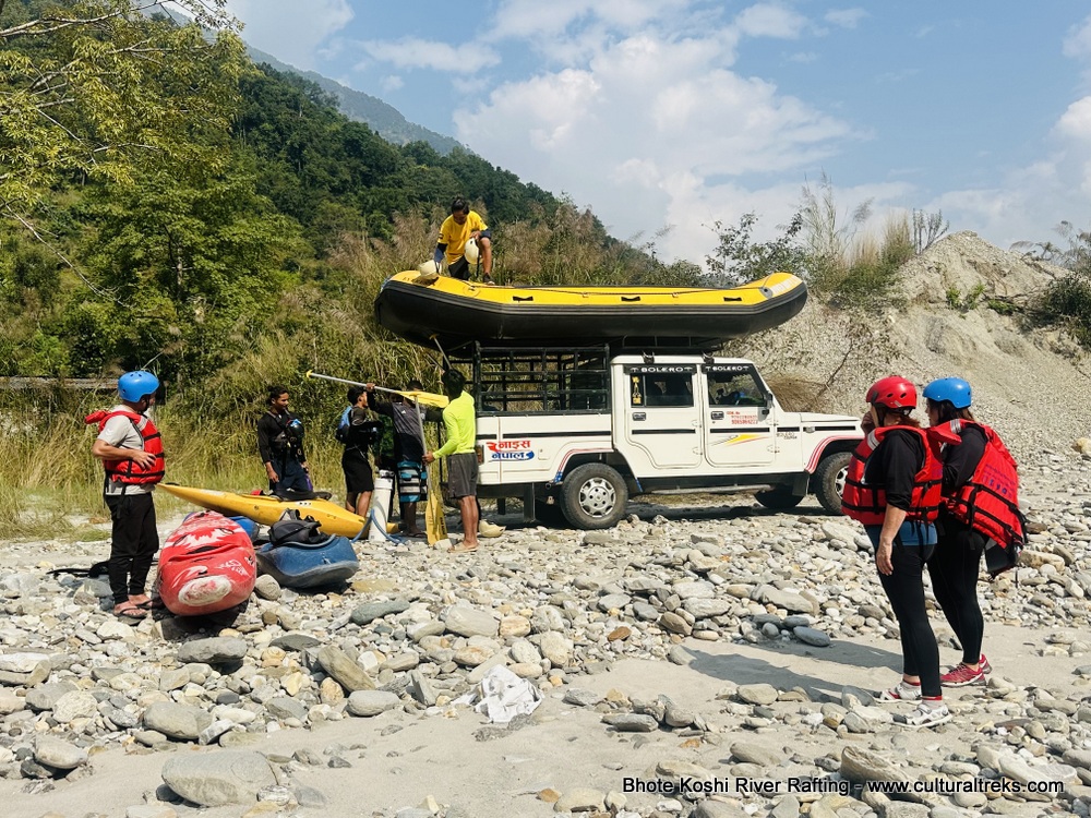 Bhote Koshi River Rafting
