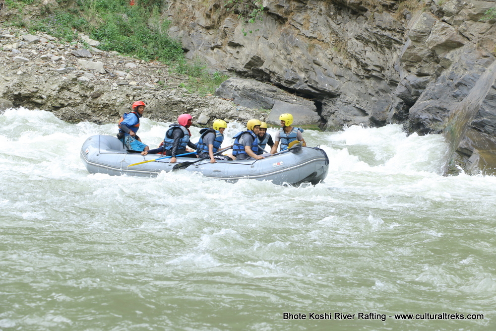 Bhote Koshi River Rafting