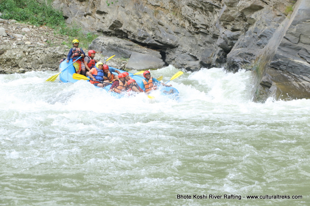 Bhote Koshi River Rafting