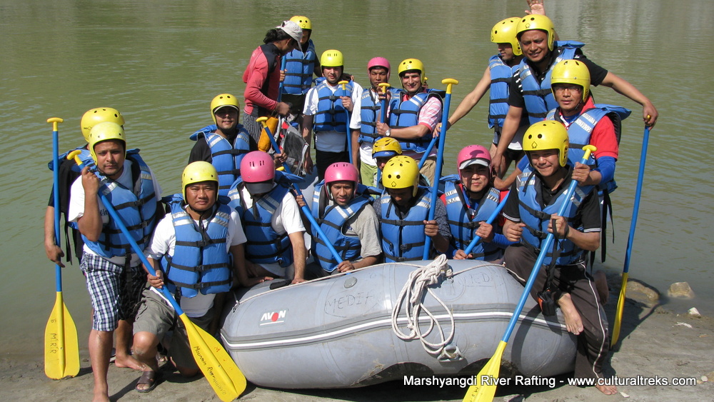 Marshyangdi River Rafting