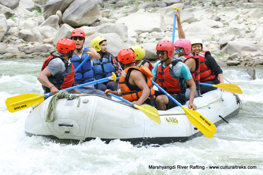 Marshyangdi River Rafting