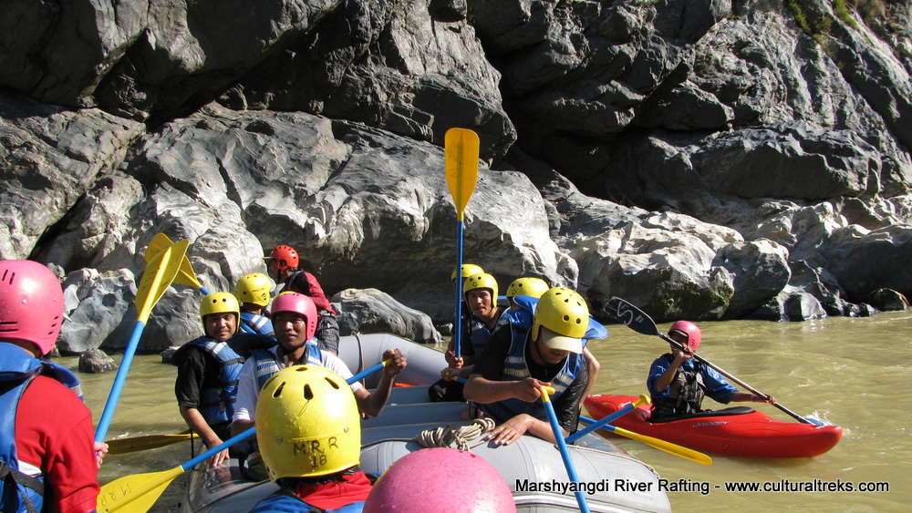 Marshyangdi River Rafting