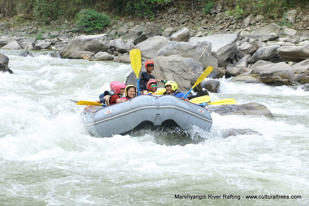 Marshyangdi River Rafting