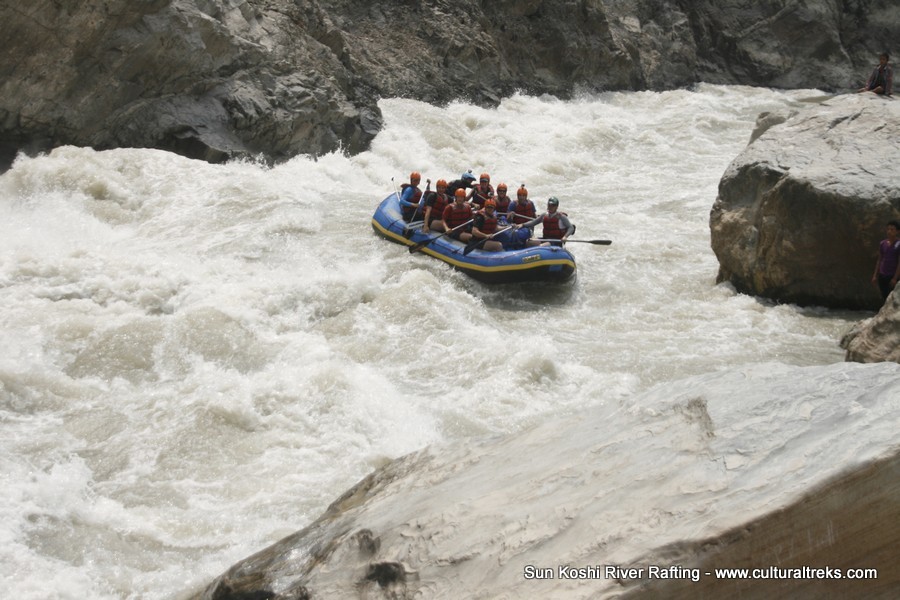 Sun Koshi River Rafting Trips