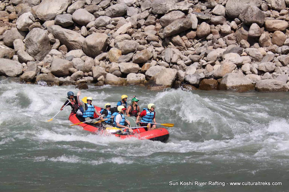 Sun Koshi River Rafting Trips