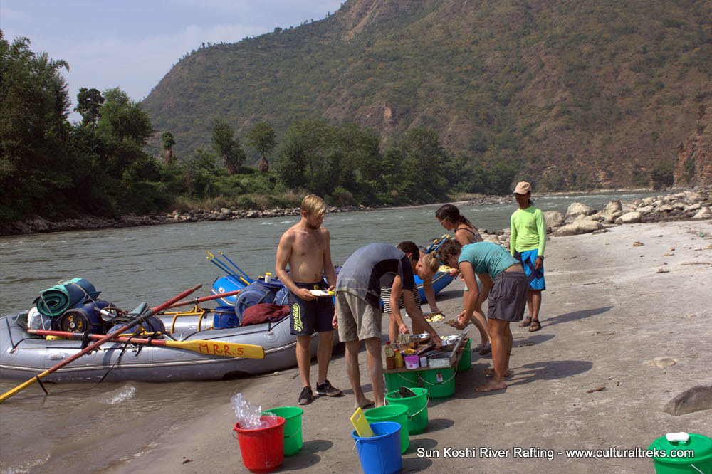 Sun Koshi River Rafting Trips