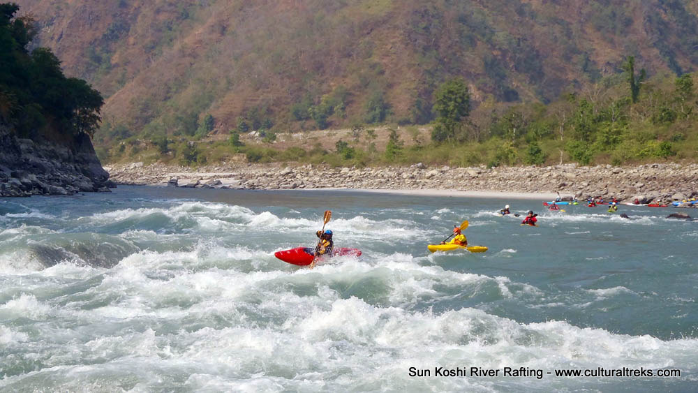 Sun Koshi River Rafting Trips