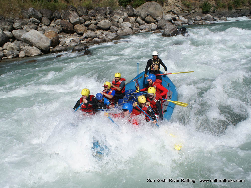 Sun Koshi River Rafting Trips