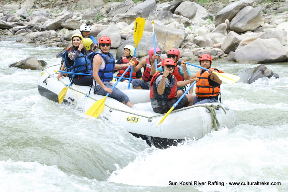Sun Koshi River Rafting Trips