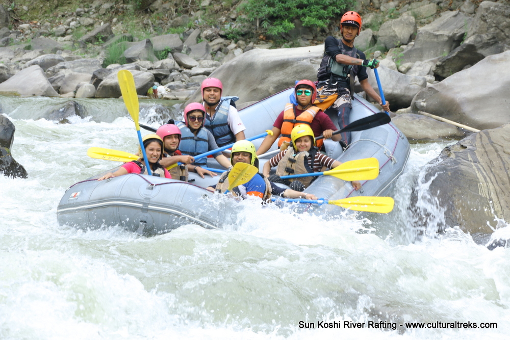 Sun Koshi River Rafting Trips
