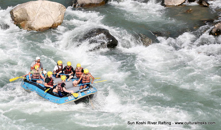 Sun Koshi River Rafting Trips