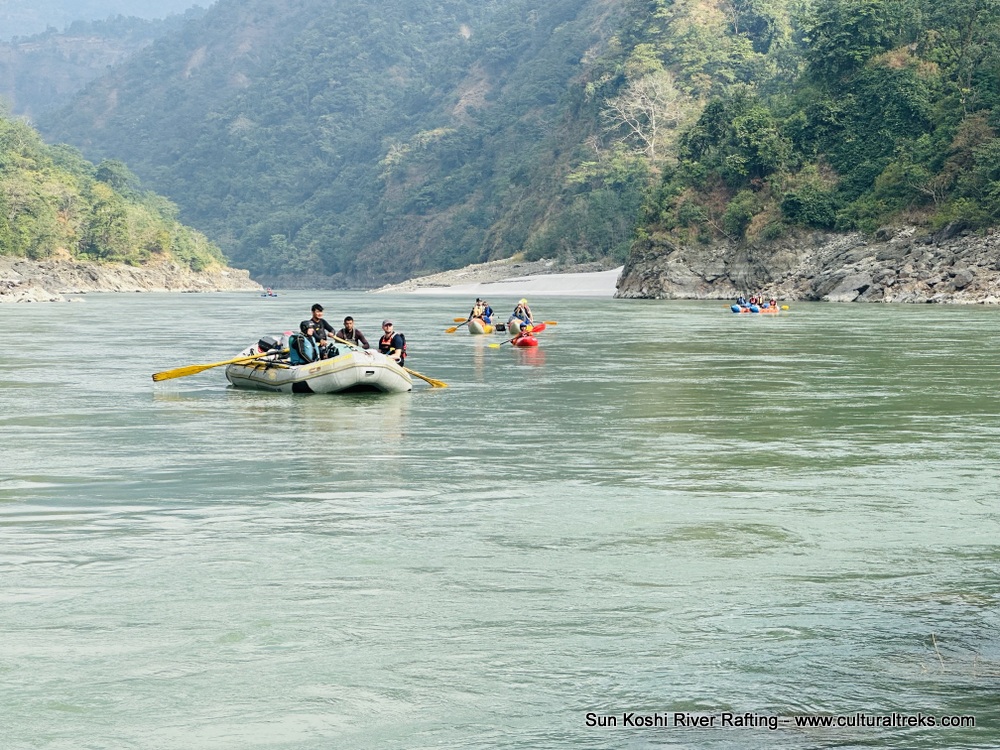 Sun Koshi River Rafting Trips