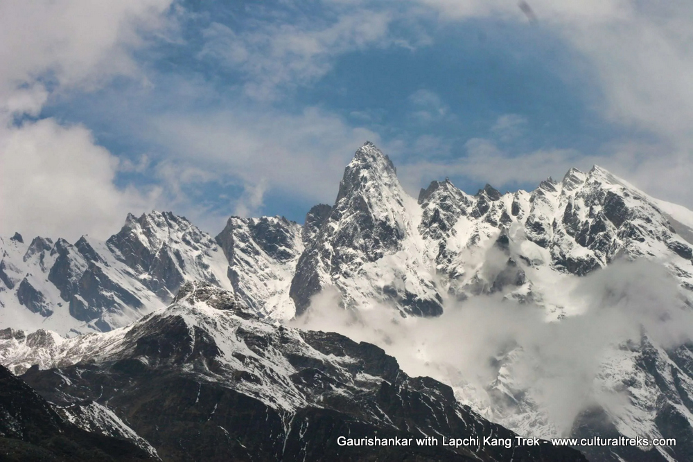 Gaurishankar with Lapchi Kang Trek