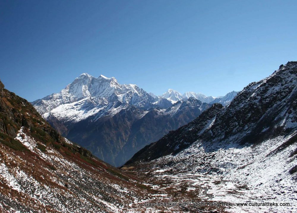 Gaurishankar with Lapchi Kang Trek