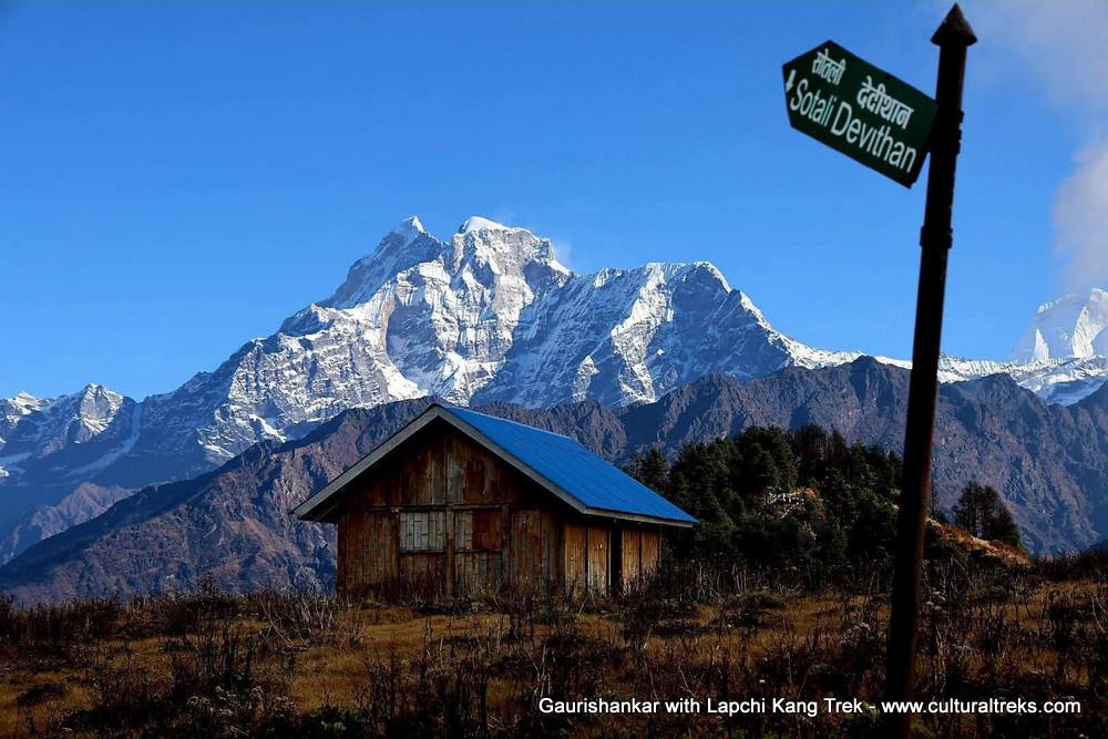 Gaurishankar with Lapchi Kang Trek