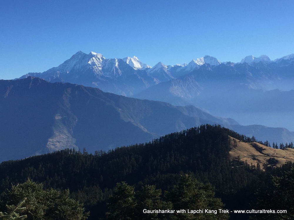 Gaurishankar with Lapchi Kang Trek
