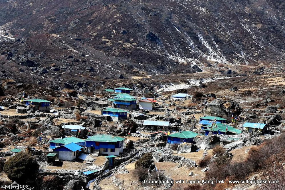 Gaurishankar with Lapchi Kang Trek